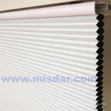 White Blackout Honeycomb Shade